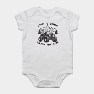 Jeep Life is good enjoy the ride Baby Bodysuit